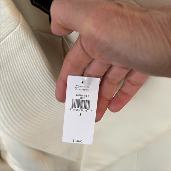 Banana Republic Lido transition cream blazer new with tags size 2 - Picture 4 of 8